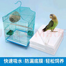 派乐特鸟笼垫纸接粪纸吸水一次性鸟站架托盘垫子圆形鸟具食垫布粪垫加厚 实拍图