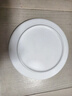 华青格陶瓷西餐盘 10英寸白色牛排餐盘沙拉意面盘子1只装 实拍图