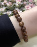 茂悦金丝檀木手串男檀香木质佛珠手链男文玩串珠手把件盘玩念珠手持 12mm+盘玩袋 实拍图