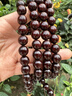 紫辰檀 《收藏级》爆星正宗印度小叶紫檀手串108颗高密老料文玩佛珠项链 收藏级小叶紫檀108颗1.0cm男款 实拍图