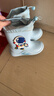 牧萌儿童雨鞋男童女童防水立体宝宝防滑耐磨卡通雨靴 太空人 20码 实拍图