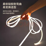 佼佼者（JIAOJIAOZHE）cob灯带超亮高压220v户外防水家用客厅吊顶工程软灯条 暖光10米装 实拍图