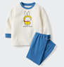 优衣库婴幼儿宝宝绘本合作系列睡衣长袖起居服套装25秋新款478466 64 湖蓝色 80 实拍图