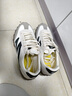 骆驼（CAMEL）山海薄底男鞋复古休闲运动德训鞋子 X14B09L7607 象牙白/黑 40 实拍图