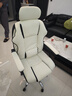 天兴隆家用舒适电脑椅游戏电竞椅逍遥可躺办公椅人体工学椅子舒适学习椅 【乳胶款米白】带腰靠 实拍图