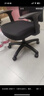 得力（deli）4900S 人体工学靠背办公椅/电脑椅/职员椅 可升降转椅舒棉坐垫 灰 实拍图