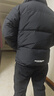 李宁防泼水防风科技短羽绒服男女同款25排湿宽松鸭绒运动外套AYMV431 实拍图