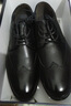 奥康（Aokang）商务男士皮鞋男布洛克男鞋系带低帮鞋193211020 黑色43码 实拍图