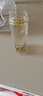 富光男女士双层玻璃杯 高硼硅玻璃304茶隔水杯子 带茶隔泡茶杯400ml 实拍图