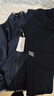 红蜻蜓（RED DRAGONFLY）卫衣套装男百搭潮流时尚长裤开衫运动服外套男装两件套 深蓝 M 实拍图