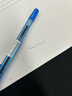 百乐（PILOT）啄木鸟圆珠笔原子笔中油笔走珠笔 经典款办公用笔学生考试BP-S-F 0.7mm蓝色 实拍图