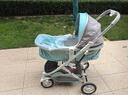 HEGERBABY高端婴儿车0-3岁用折叠可坐可躺带减震新生儿宝宝高景观婴儿车 荷绿【新升级顶配款】 实拍图