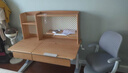 源氏木语儿童家具儿童学习桌椅套装实木可升降桌子家用多功能写字桌可移动学生课桌 学习桌1.2m+上架1.15m+学习椅 实拍图