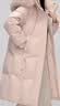 雅鹿设计师款官方大牌羽绒服女冬季2026新款长款高端狐狸毛领外套 皮粉 M 【建议110-125斤】 实拍图