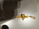 原始匠工黄铜葫芦花丝工艺镂空纯铜葫芦钥匙扣汽车钥匙挂件办公室礼品 实拍图