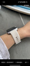 华为HUAWEI WATCH FIT 4 悦动白氟橡胶表带 华为运动智能手表超轻薄大屏潮流运动蓝牙通话睡眠监测fit4 实拍图