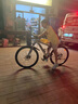 凤凰自行车成年人男女变速自行车青少年单车越野公路车学生山地自行车 钢架/全套轴承/建大轮胎/条轮灰 27速27.5寸【适合170-195cm】 实拍图