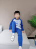 浪莎（LangSha）儿童保暖内衣套装男童女童纯棉青少年秋衣秋裤秋冬季宝宝睡衣家居 小帆船 160 建议身高145-155cm 实拍图