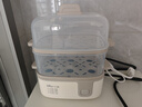 小熊（Bear）煮蛋器 蒸蛋器 多功能迷你电蒸锅小型2-3人用 单双层早餐神器鸡蛋羹一体机一人用ZDQ-D12R3 实拍图