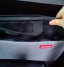 联想（Lenovo）笔记本电脑包16英寸公文包出差商务旅行包适用苹果小新拯救者防泼水手提包 加厚款灰色 实拍图
