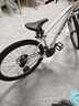 喜德盛山地自行车黑客500 X6铝合金车架27.5大轮径 油压碟刹24速变速 26款白/灰黑15.5寸(适合身高155-170cm） 实拍图