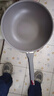 炊大皇 炒锅不粘锅 易洁少油烟平底煎炒锅32cm 电磁炉通用 瓷晶CJ32CG 实拍图