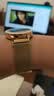 CangHua 适用OPPO Watch X3 Mini/Watch X2 Mini表带米兰尼斯手表表带金属磁吸男士女款高颜值表带 金色 实拍图