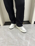 森馬（senma）男鞋2025秋冬新款青少年运动休闲国潮鞋子男士轻便小白鞋百搭板鞋 108白黑 41 实拍图