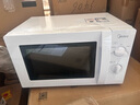 美的（Midea）快捷微波炉 家用小型  360°转盘加热  旋钮操控 高温杀菌 易洁内胆 M1-L213B 纯白 实拍图