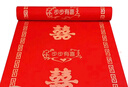 酷依宝结婚红地毯10米一次性结婚用婚礼婚庆场景布置喜字红色楼梯客厅厚 实拍图