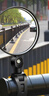 电动车后视镜反光镜通用电瓶三轮摩托车自行车倒车镜小圆镜子改装 8cm后视镜2个装 实拍图