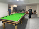 都格台球桌标准型钢库家用斯诺克商用成人球桌子中式黑八室内 9尺 银腿-【高配】-木库-大理石 实拍图
