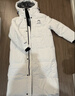 鸭鸭（YAYA）王一博同款冰壳系列户外极寒羽绒服男士新款长款情侣加厚女外套 米白色【现货速发】 3XL /190充绒312克 实拍图