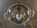 316特厚食品级不锈钢汤锅家用炖汤煮粥锅煲火锅蒸锅燃气炉电磁炉 送高级可内视防爆盖 18cm 实拍图
