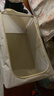 佳帮手收纳箱布艺折叠百纳箱衣服整理箱储物箱大窗 米色特大号 1只装 实拍图