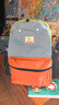 SHUKIKU儿童书包小学生书包户外旅游男女生大容量休闲背包双肩包橙红L码 实拍图