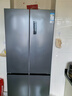 美菱无忧嵌450十字四门双开门59.9超薄平嵌双系统大冷冻力变频节能一级能效风冷无霜冰箱BCD-450WP9CZX 实拍图