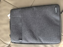 泰克森笔记本内胆包适用联想华为16英寸苹果14手提电脑平板保护套男女士 深空灰-手提款-绒毛防震 16/17/17.3英寸 实拍图