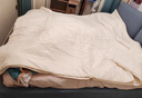 富安娜七孔抗菌纤维被 学生宿舍四季被 单人春秋被芯 3.2斤152*210cm粉 实拍图