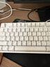 ikbc C108键盘机械键盘轴樱桃键盘电脑办公游戏键盘白色有线茶轴 实拍图