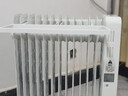 美的（Midea）【白玉】取暖器/电暖器/电暖气家用/烤火炉/13片大面积/电热油汀/油酊/电热器/电热取暖器HYX22N 实拍图