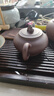 藏壶天下宜兴名家纯手工原矿紫砂壶小容量中式茶具一人用泡茶壶 纳福水平 260ml 实拍图