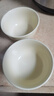 马卡龙色系陶瓷碗奶油色高颜值家用釉下彩餐具ins新款饭碗甜品碗 2个装【4.5英寸碗】奶黄色 实拍图