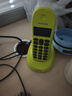 摩托罗拉（Motorola）数字无绳电话机 无线座机 子母机一拖一 办公家用 中文显示 双免提套装CL101C(青柠色) 实拍图