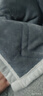 京东京造三层加厚仿羊羔绒毛毯 可铺可盖寒冬保暖毯子 摩登灰2x2.3m 实拍图