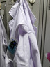 乐优佰易 长袖白大褂 标准款S码 医生男女学生化学实验用工作服 实拍图