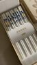 双枪家用陶瓷筷子食品接触级抗菌防霉 西湖烟雨10双 高档礼盒装 实拍图