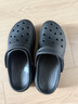 卡骆驰（crocs）经典云朵Clog女沙滩洞洞鞋凉拖鞋206750 206750-001  37  实拍图