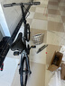 兰令马卡龙可折叠自行车亲子带娃母子成人禧玛诺变速女士通勤上班 消光灰【铝架+禧玛诺变速+油刹】 20寸（140-185）cm 7速-运动版 实拍图