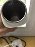 大宇（DAEWOO）便携式烧水壶烧水杯 316不锈钢 旅行电热水壶加热水杯 婴儿恒温 旅游保温杯D9 450ml  实拍图